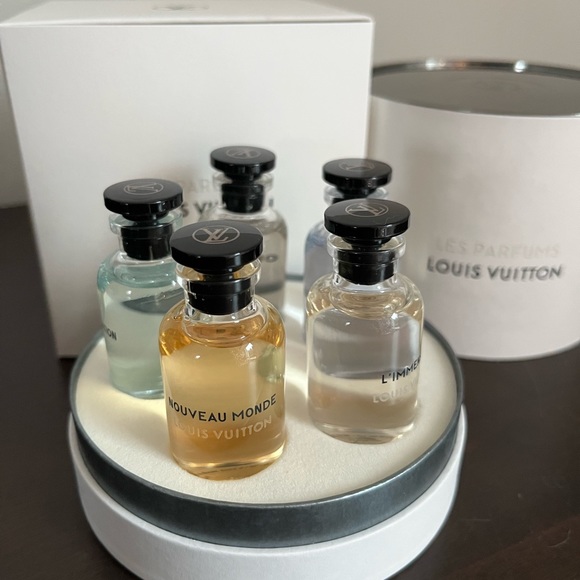 Louis Vuitton Mens Les Parfums Miniature Set 5 x 10ml - Picture 4 of 6